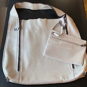 Silver color bag